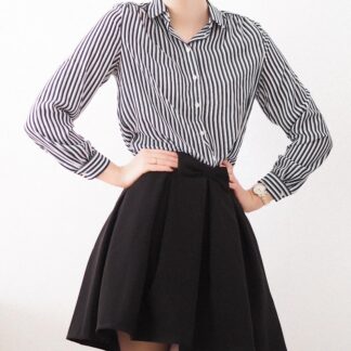 Pleated Midi Skirt