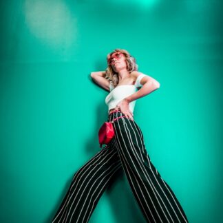 Wide-Leg Linen Trousers